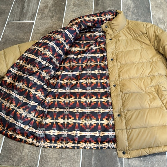 Pendleton Women's Bitterroot Reversible Duck Down Jacket Women's Size S - Picture 2 of 12